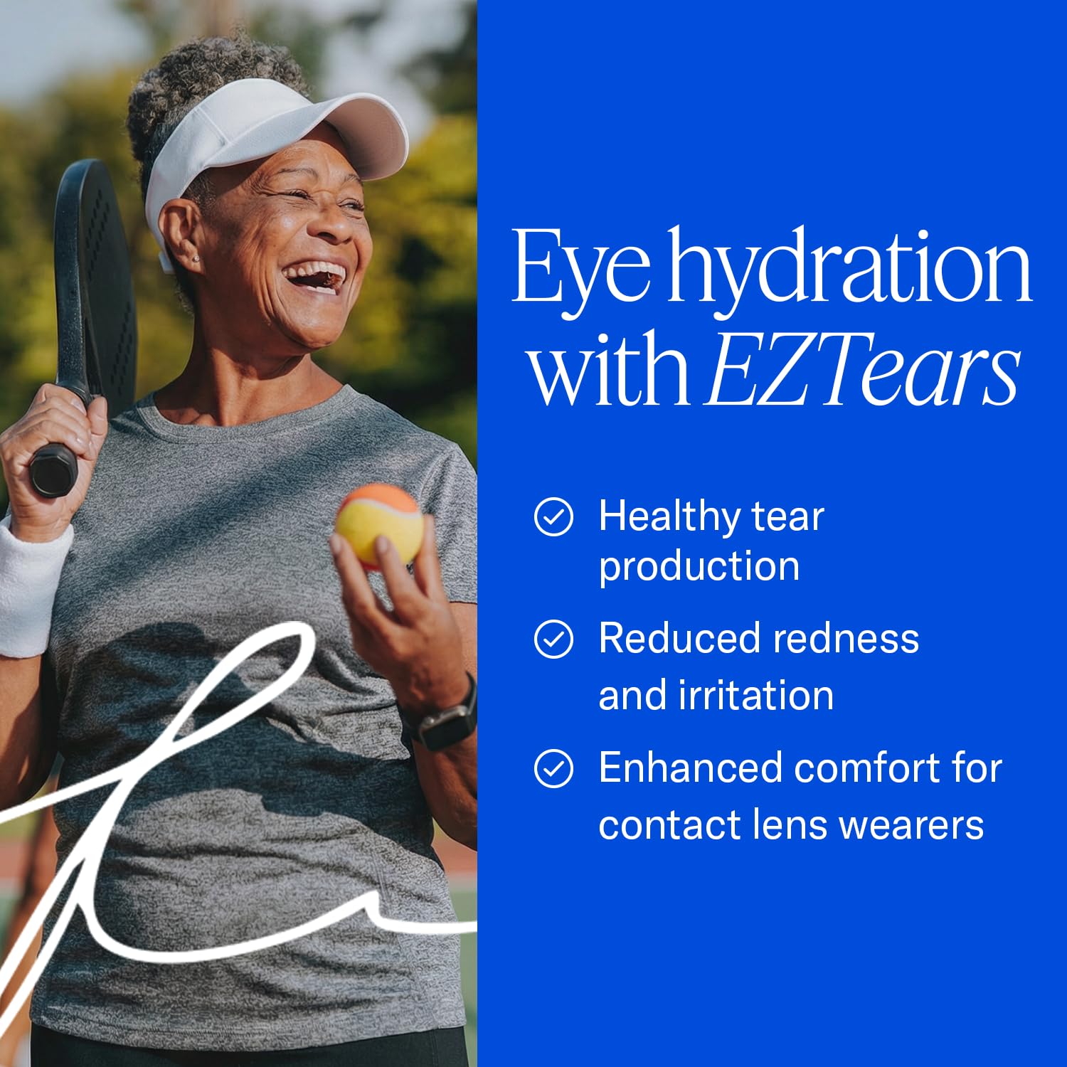 EyePromise EZ Tears Eye Vitamin for Dry Eye Comfort

