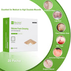 NeuHeils Silicone Foam Dressing with Gentle Border

