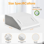 Ruqmuis Leg Elevation Pillow - Foam Wedge


