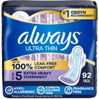 Always Ultra Thin Pads – LeakGuard & RapidDRY

