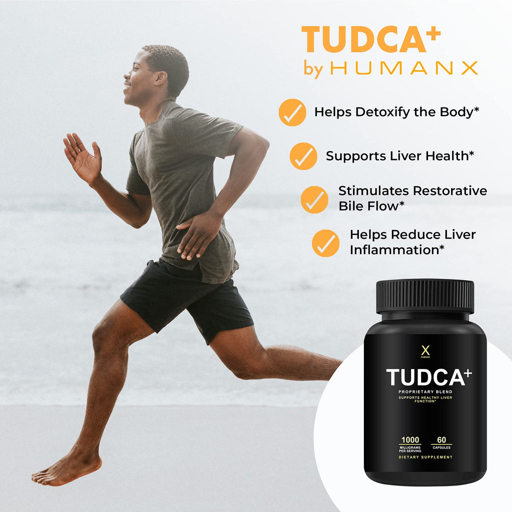 HUMANX TUDCA+ Liver Support | Vegan Non-GMO

