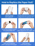 DELOMO Lint Roller for Pet Hair – Extendable Handle

