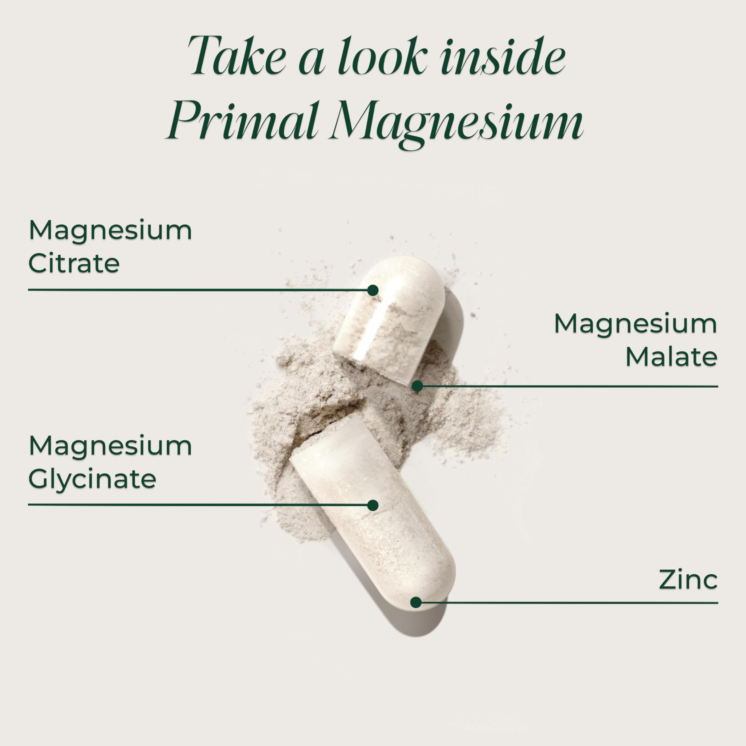 Magnesium Complex by Primal Harvest with Zinc

