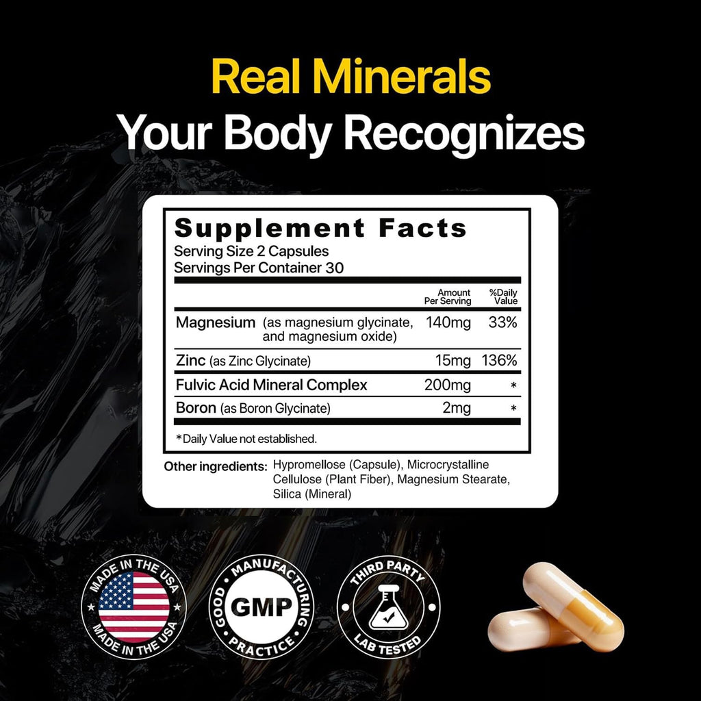 Menerals Men's Multivitamin Mineral With Fulvic Acid

