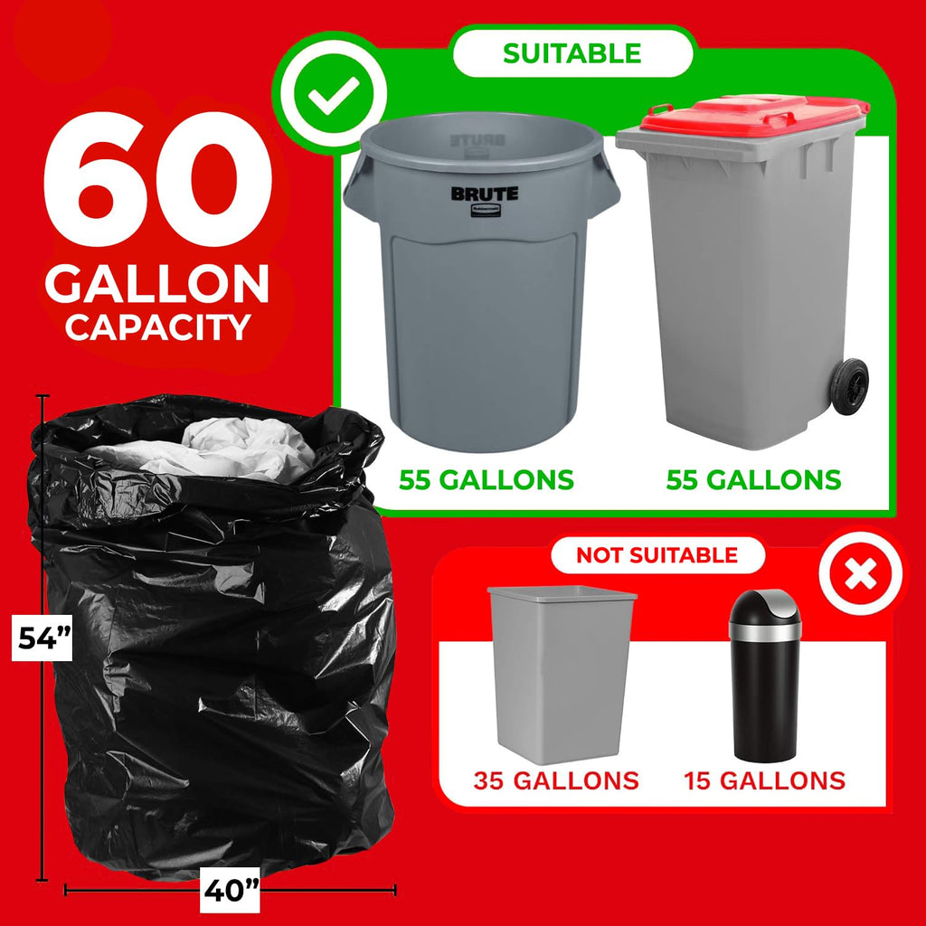 ToughBag Heavy-Duty Trash Bags | Durable Can Liners

