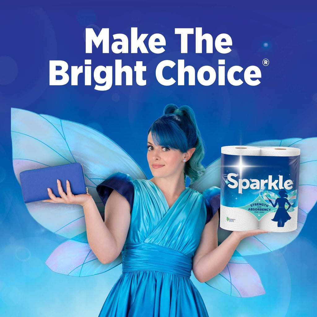 Sparkle Paper Towels for Kitchen Cleaning

