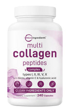 Micro Ingredients Multi Collagen Capsules Biotin

