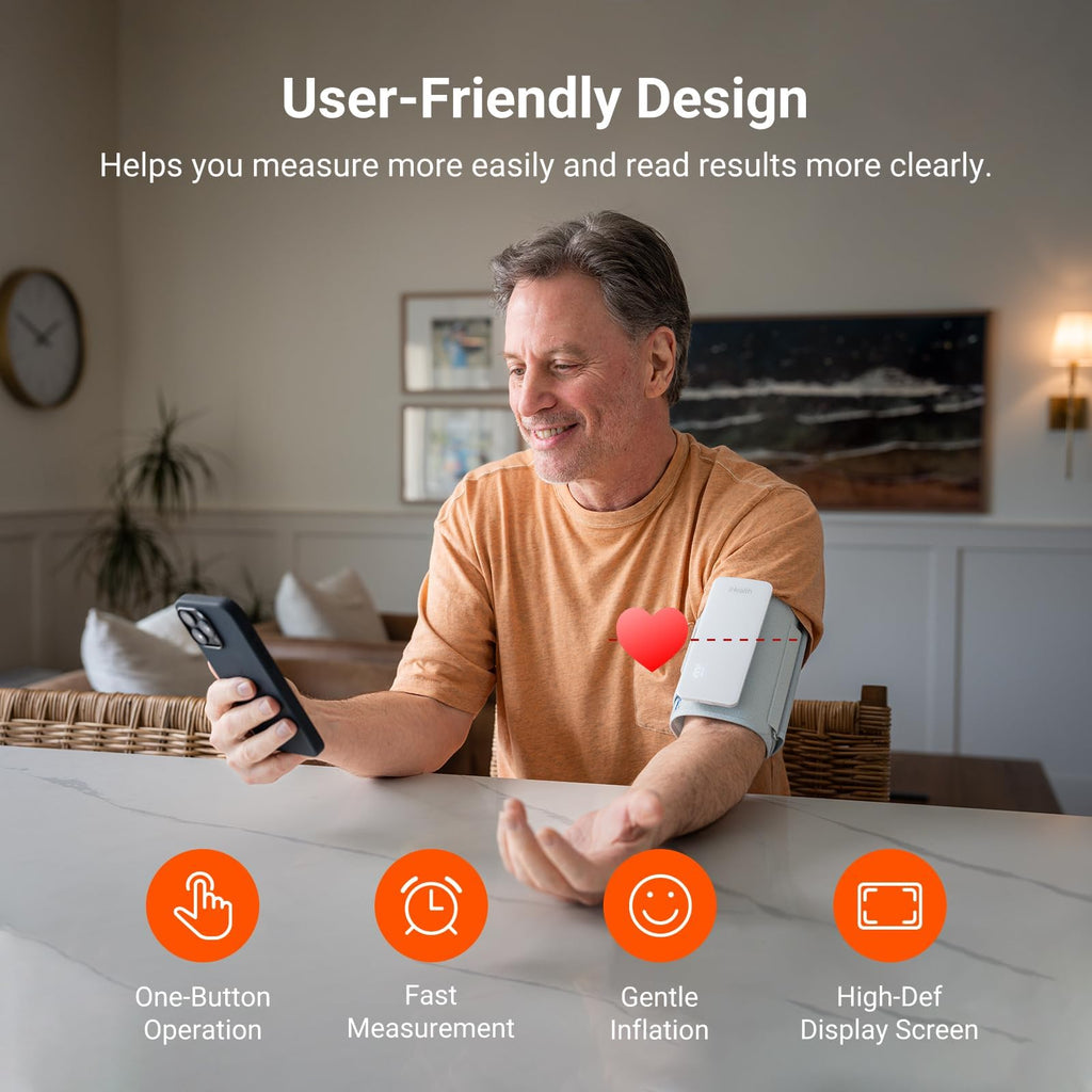 iHealth Neo Wireless Blood Pressure Monitor | App Bluetooth

