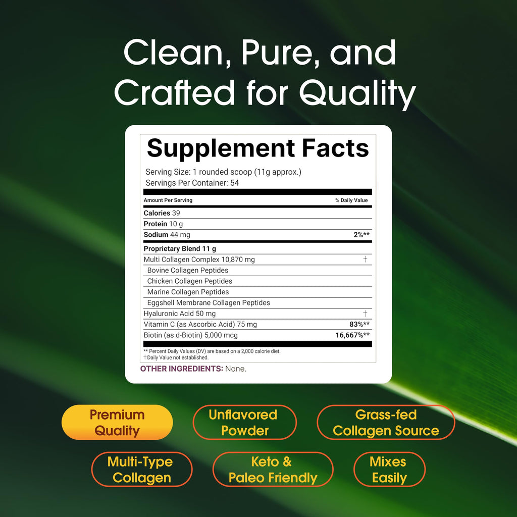 NatureBell Collagen Protein Powder for Skin & Joints

