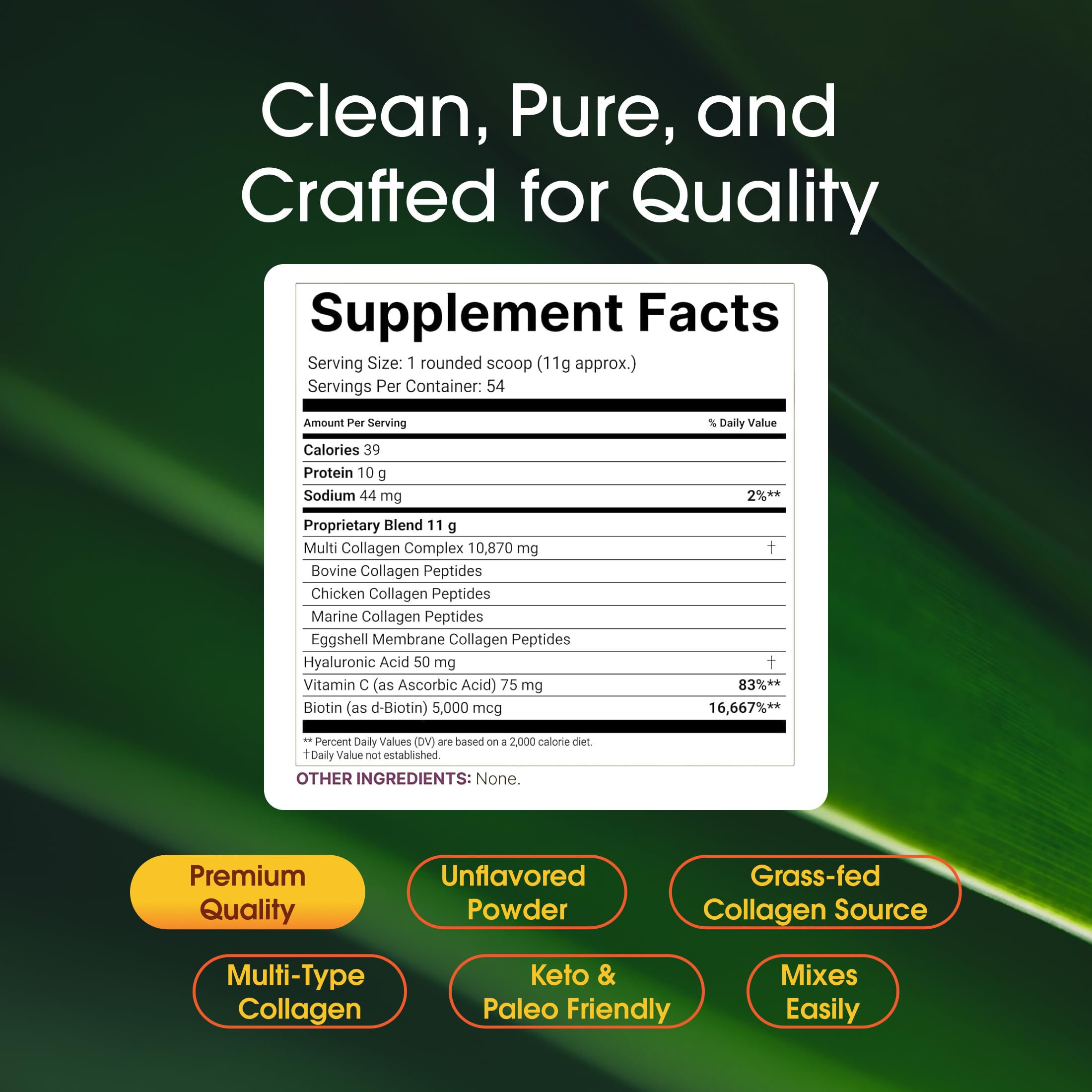 NatureBell Collagen Protein Powder for Skin & Joints

