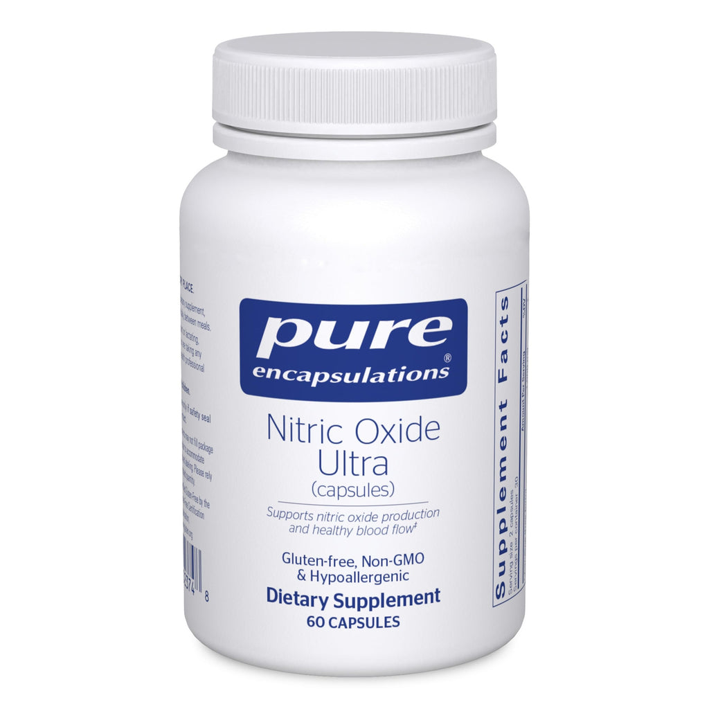 Pure Encapsulations Nitric Oxide Ultra Capsules Blood Flow

