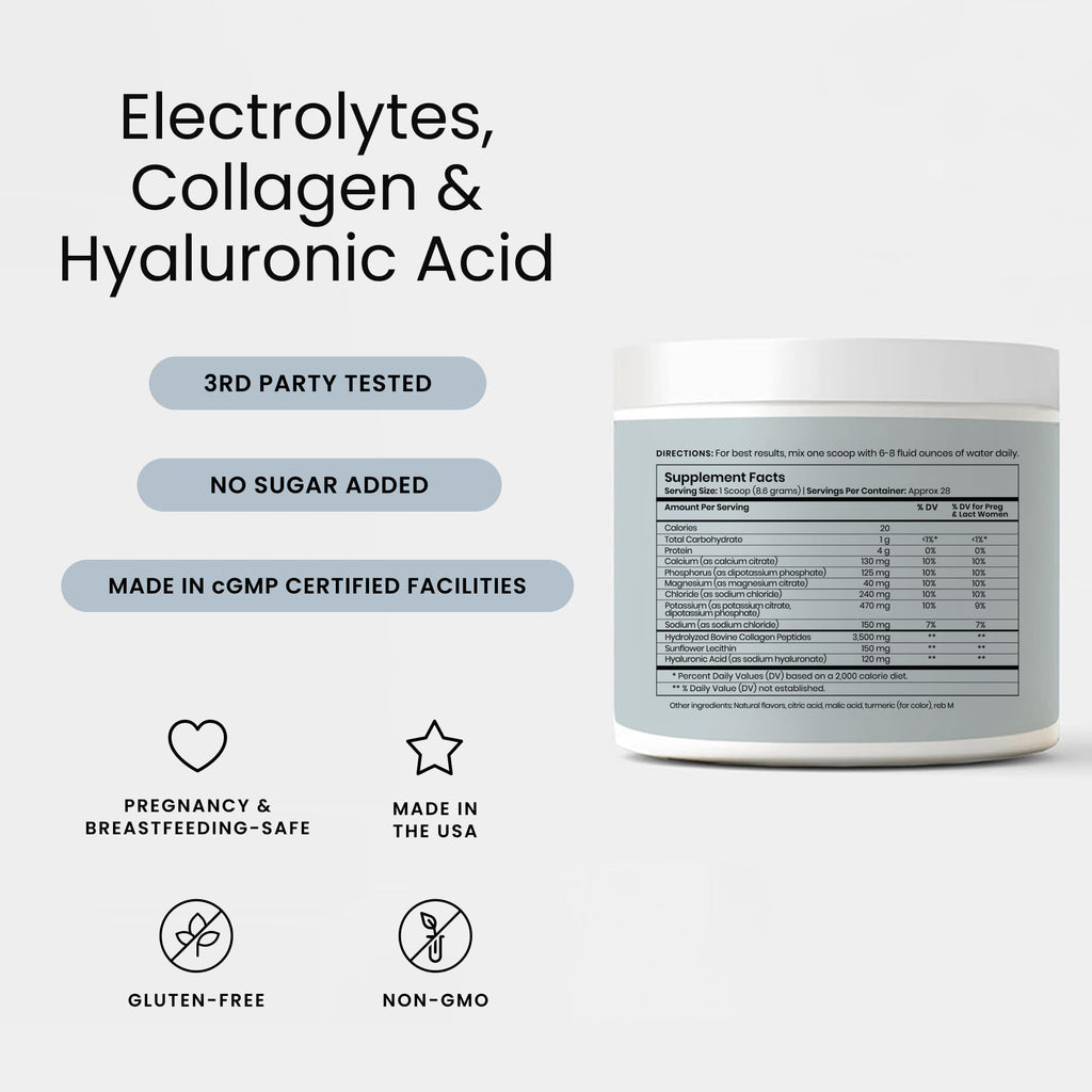 Perelel Hydration Powder Electrolyte Mix - Mango Lemonade

