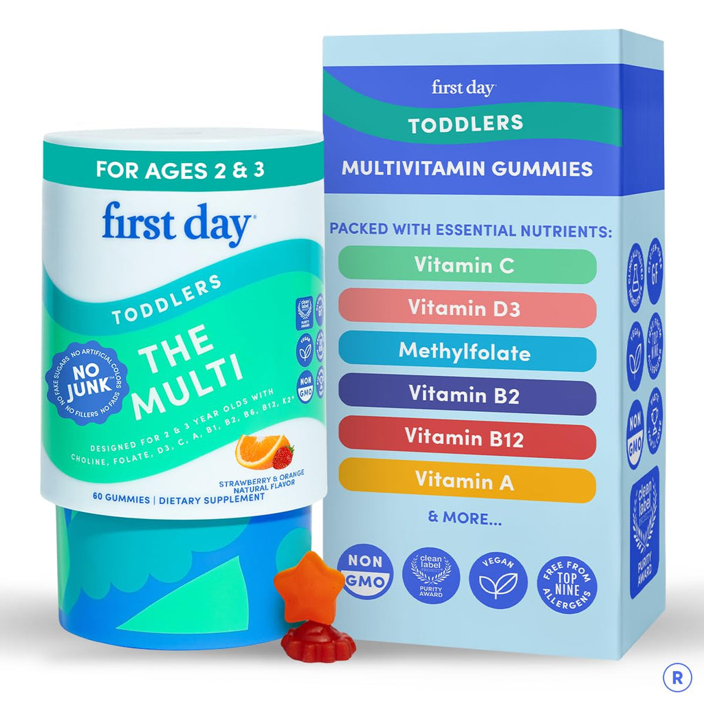 Toddler Multivitamin Gummies with Choline | Clean Label Nutrition

