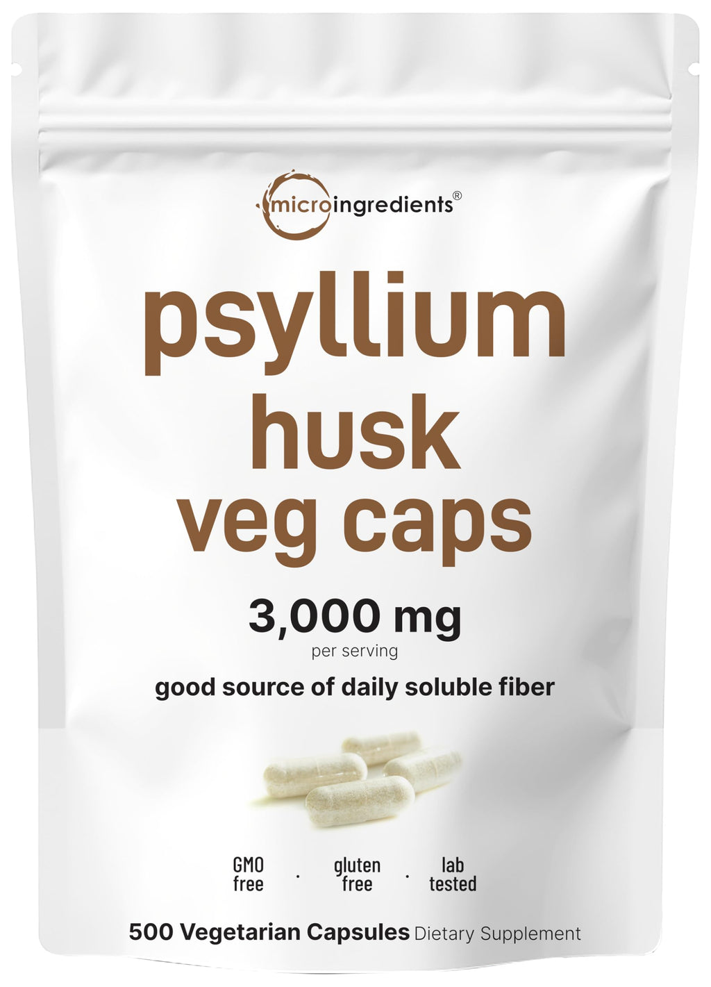 Soluble Fiber Supplement Plantago-Derived | Micro Ingredients


