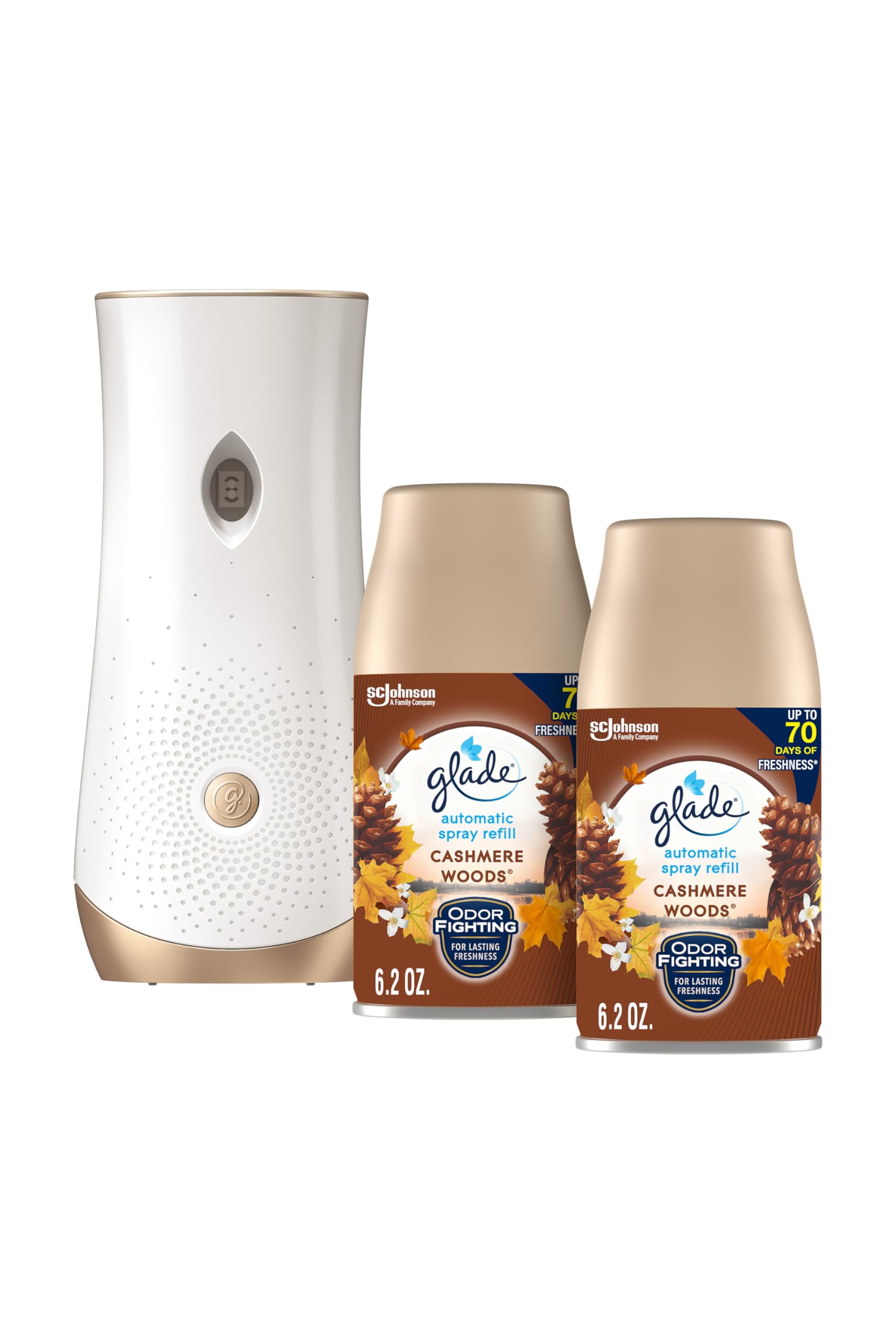 Glade Automatic Spray Refill and Holder Kit for Home and Bathroom