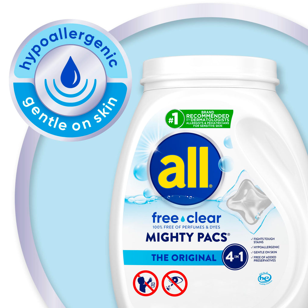 All Free Clear Unscented Laundry Detergent - Sensitive Skin

