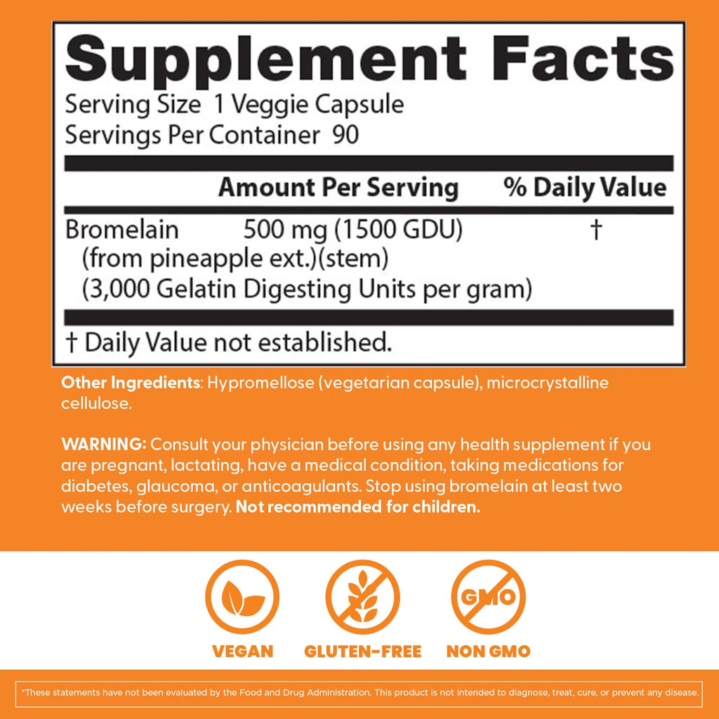 Doctor's Best Bromelain Proteolytic Digestive Enzymes

