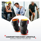 Knee Massager LTW with Heat and Red Light - Cordless

