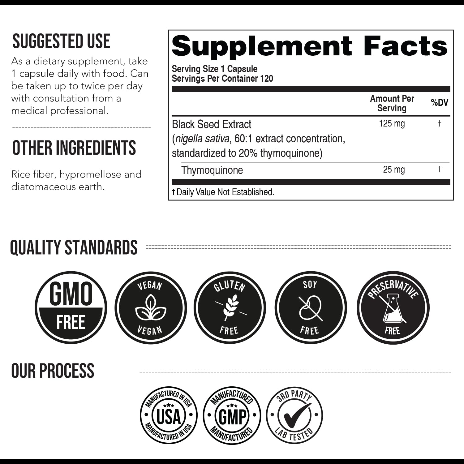 TQ-Advanced 4X Thymoquinone Black Seed Oil Capsules

