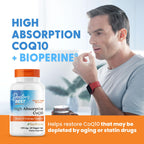 Doctor's Best CoQ10 200 mg with BioPerine - High Absorption

