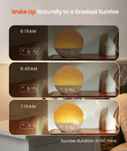 Dreamegg Alarm Clock with Sleep Sounds

