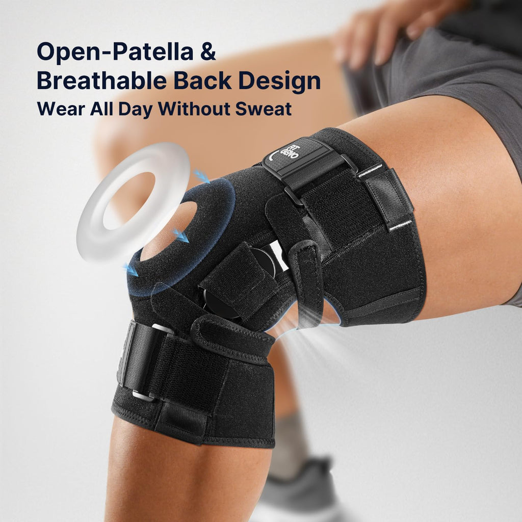 Fit Geno ReActive+ Hinged Knee Brace for Meniscus Tear

