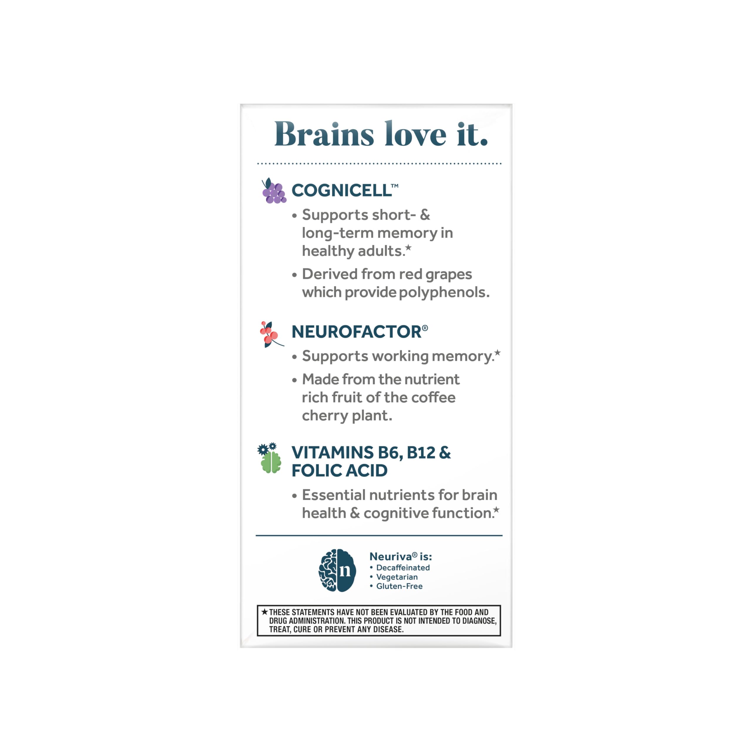 Neuriva Memory Brain Supplement for Focus

