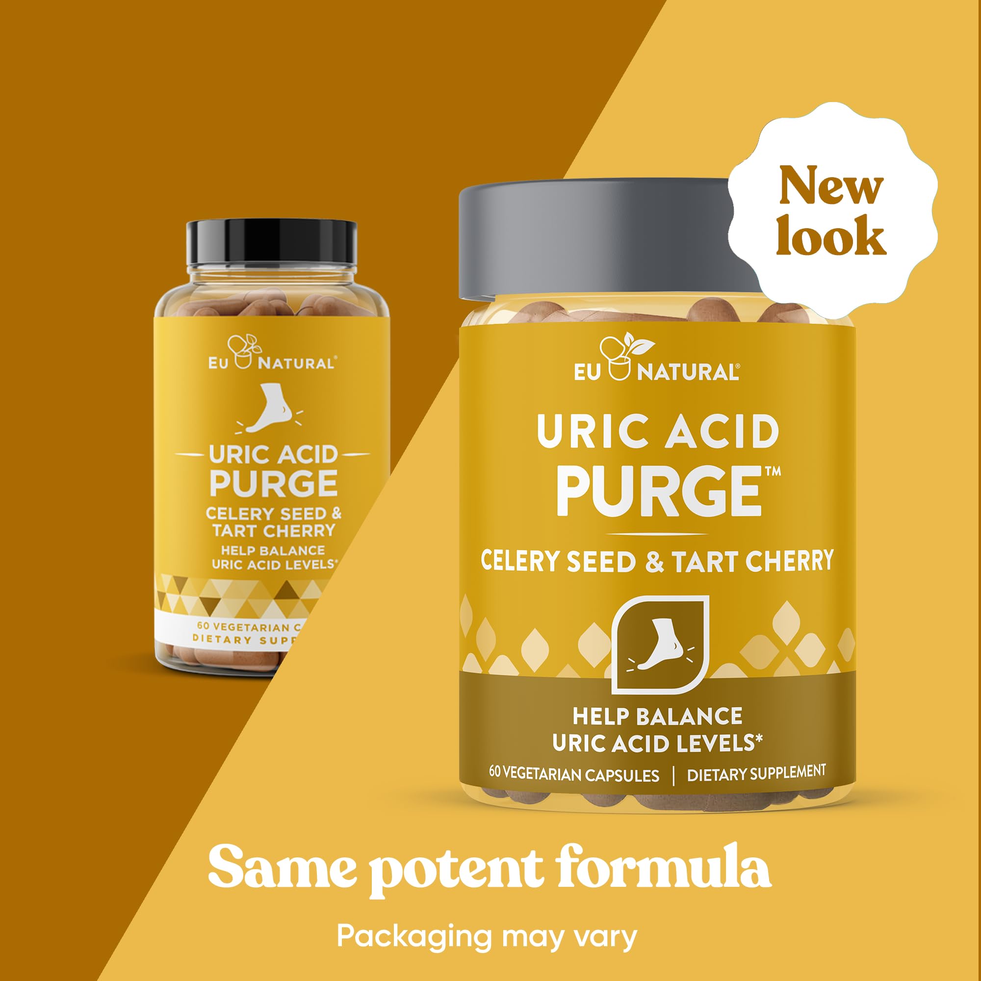 Purge Uric Acid Flush - Eu Natural Uric Acid Joint Support

