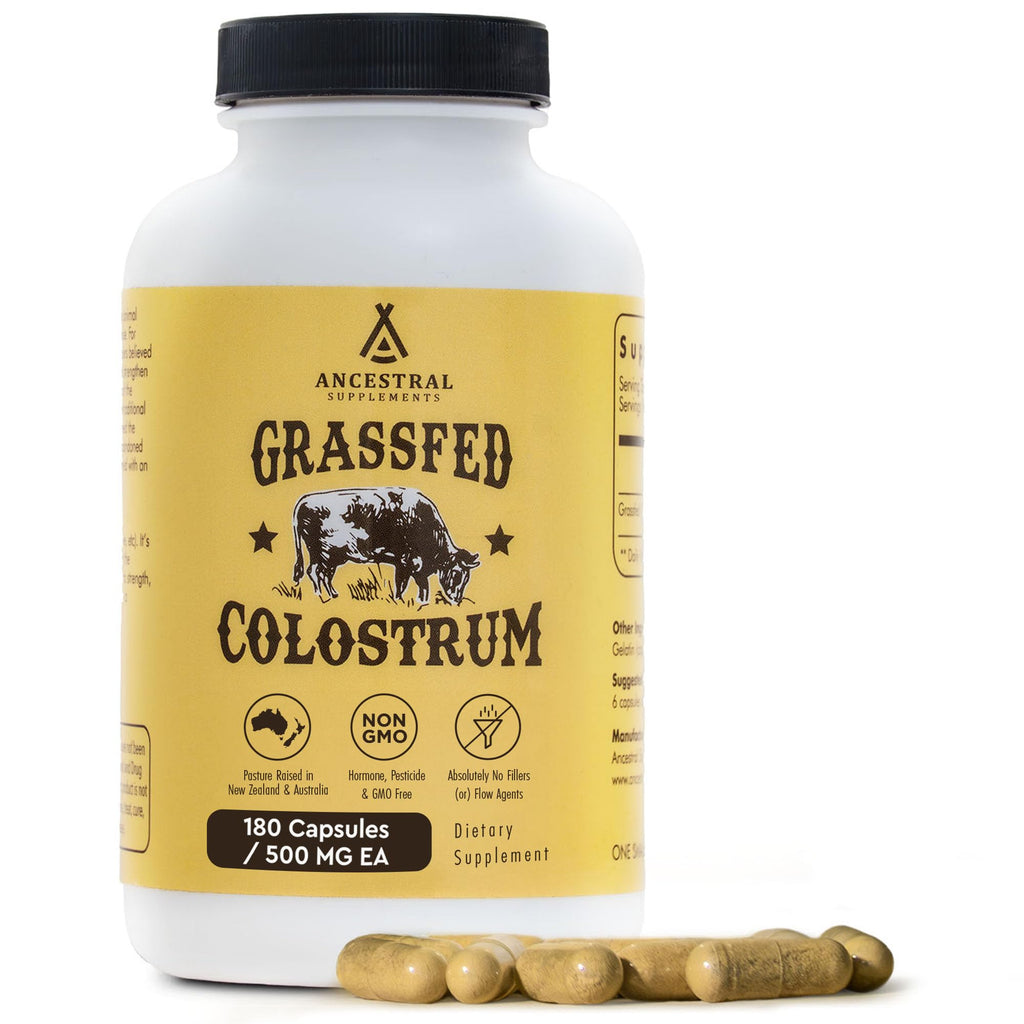 Ancestral Supplements Grass Fed Beef Colostrum Supplement

