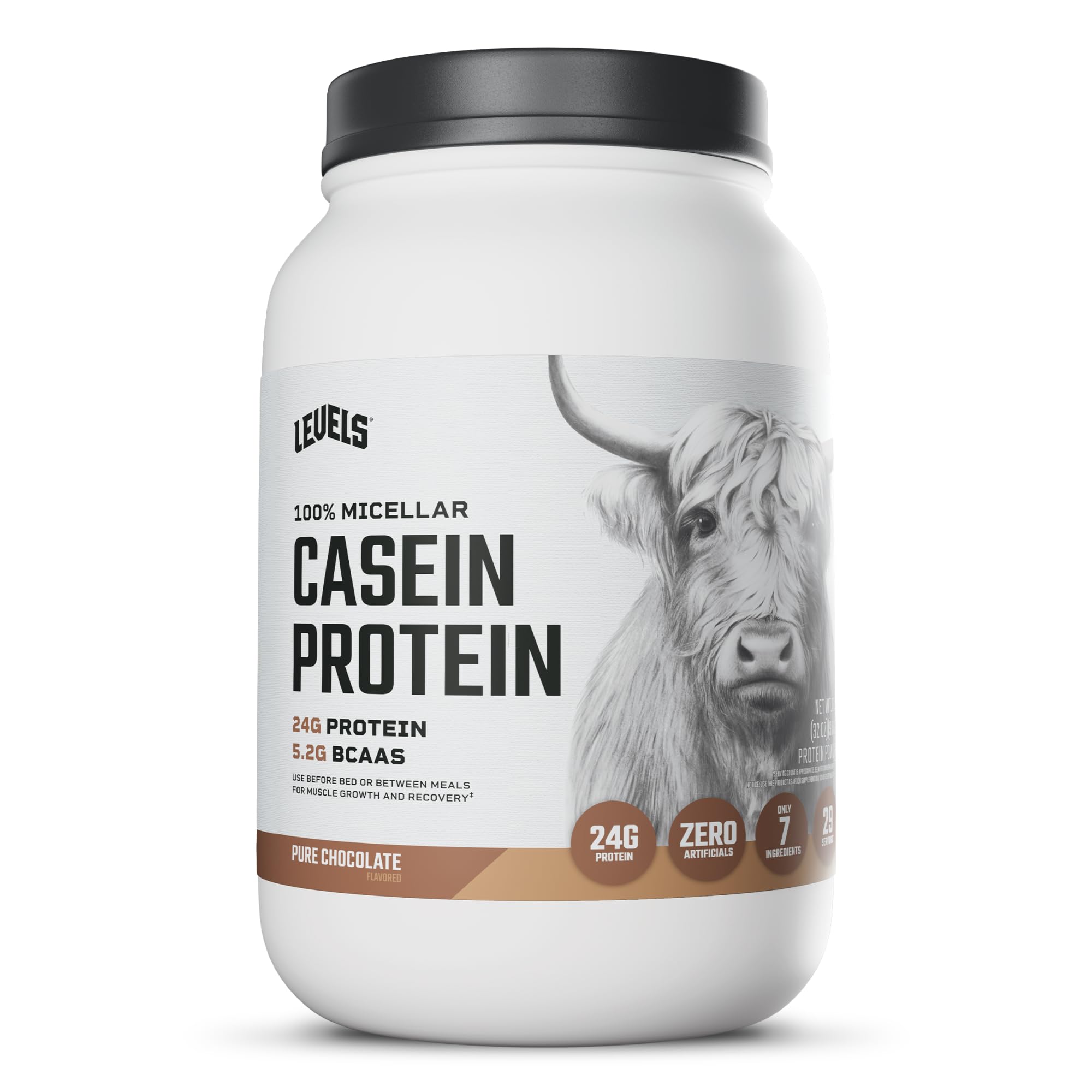 Levels 100% Micellar Casein Protein - Hormone-Free