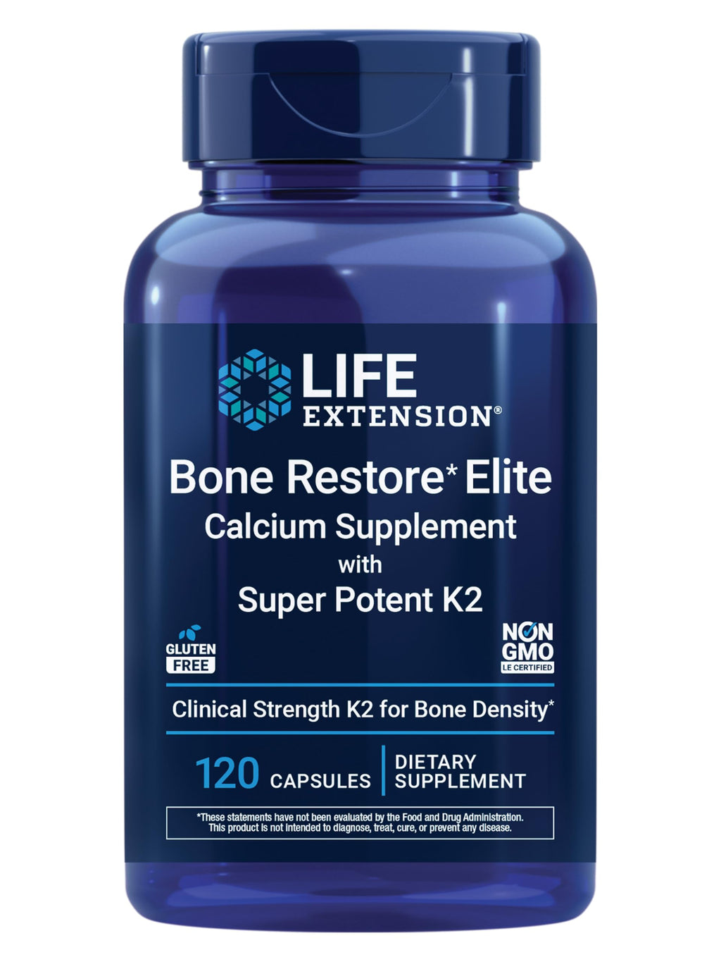 Life Extension Calcium Supplement – Bone Restore Elite

