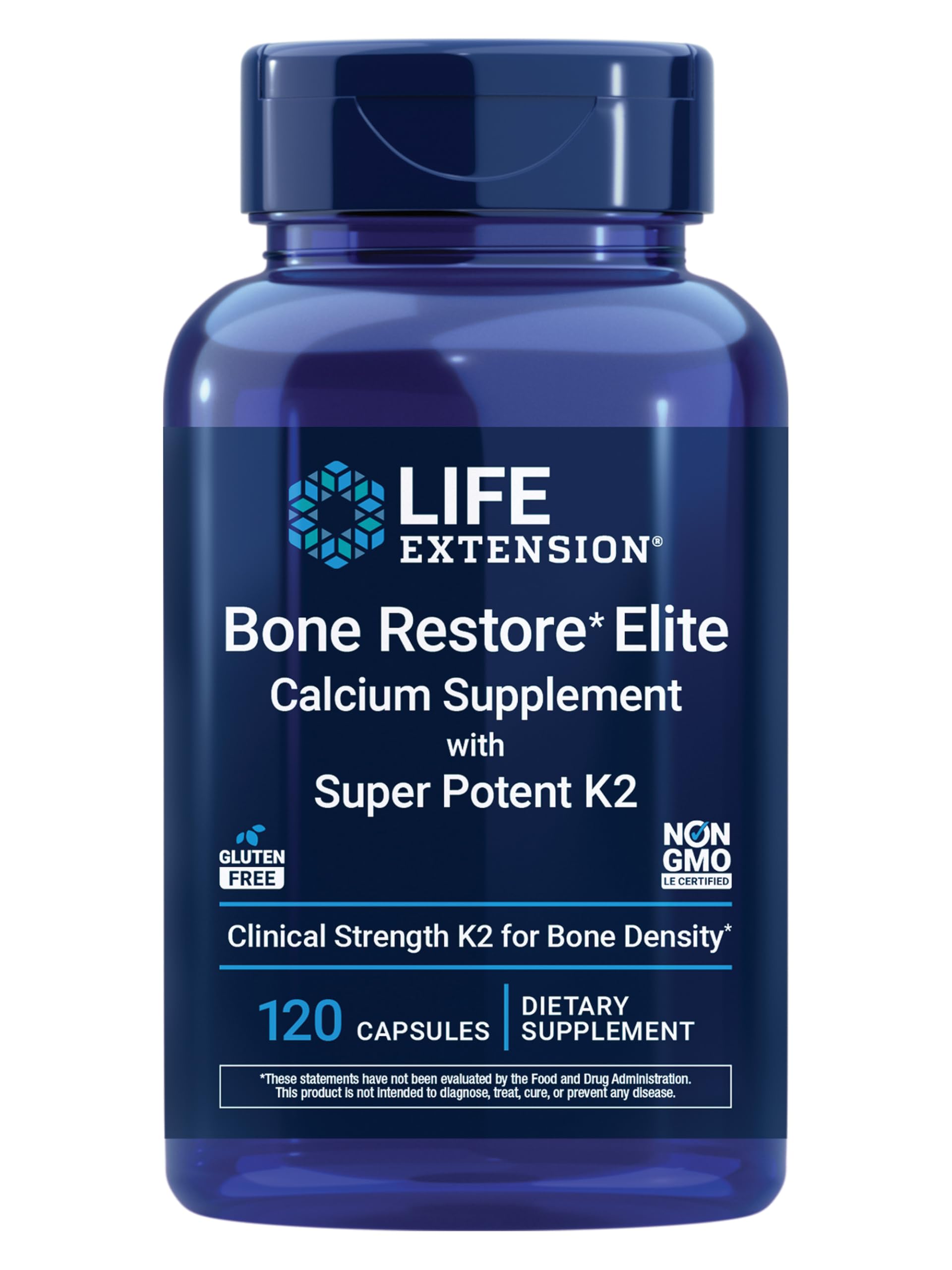 Life Extension Calcium Supplement – Bone Restore Elite

