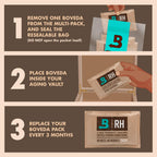 Boveda Humidity Control for Humidifier Boxes

