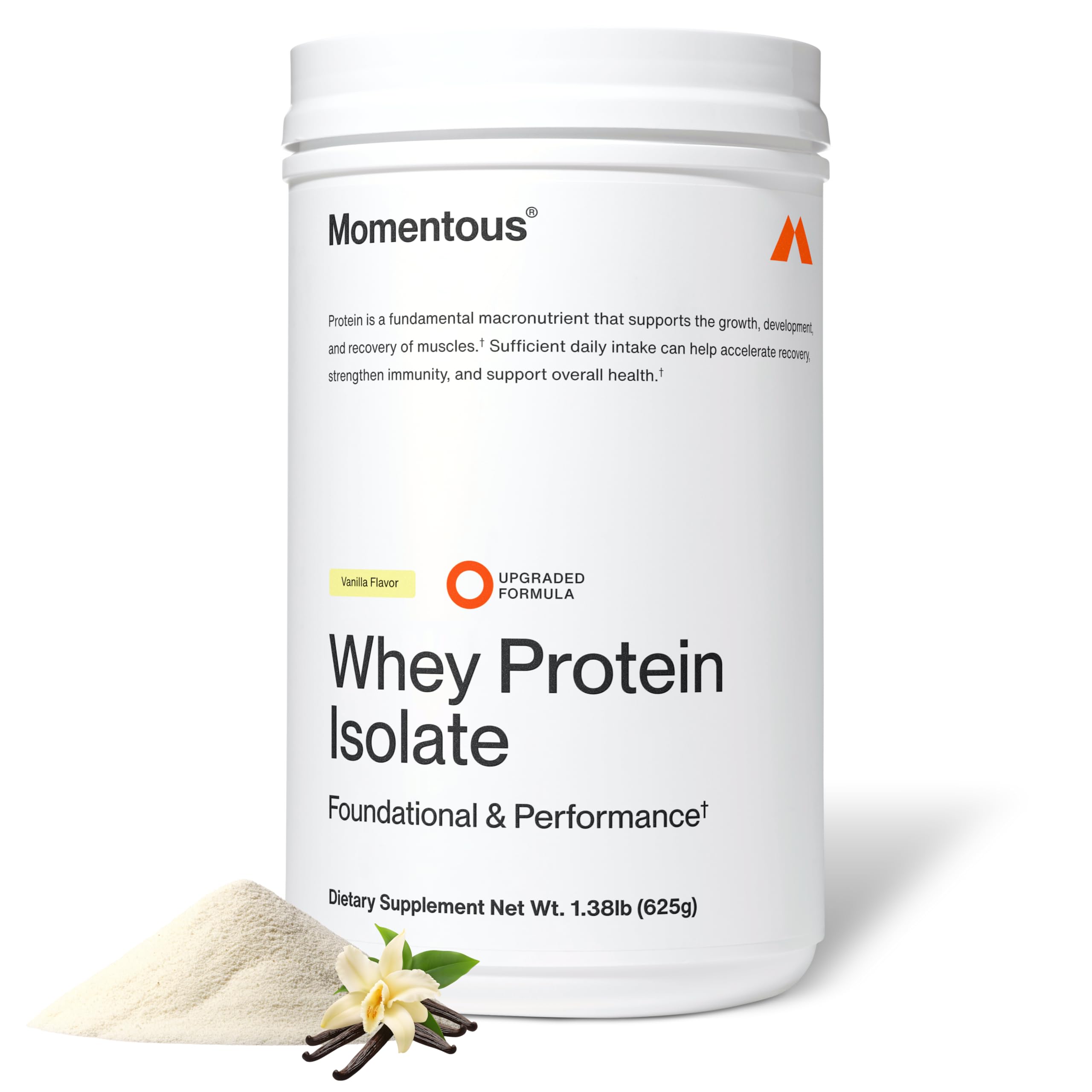 Whey Protein Powder Momentous Essential Grass-Fed

