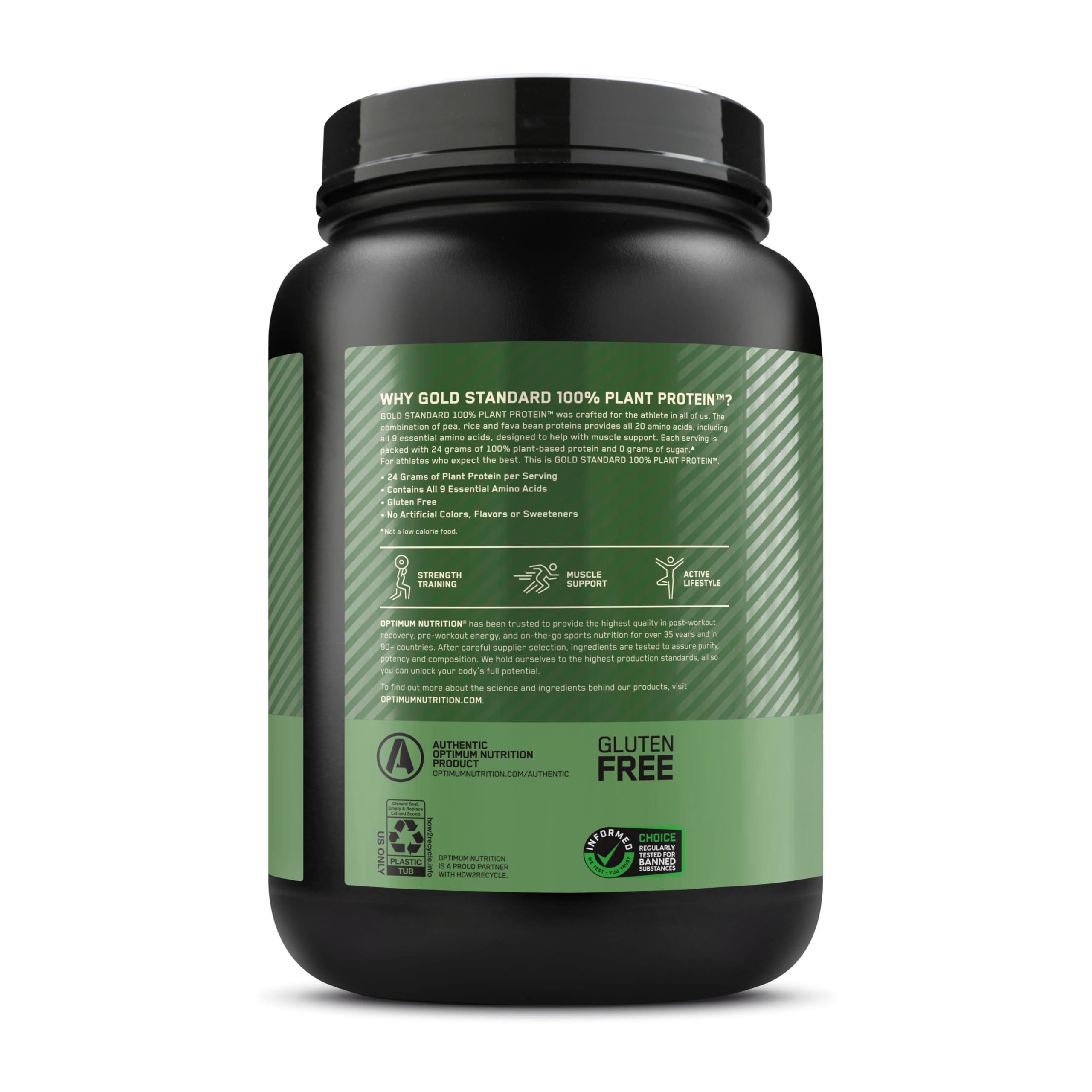 Plant Based Protein Powder by Optimum Nutrition

