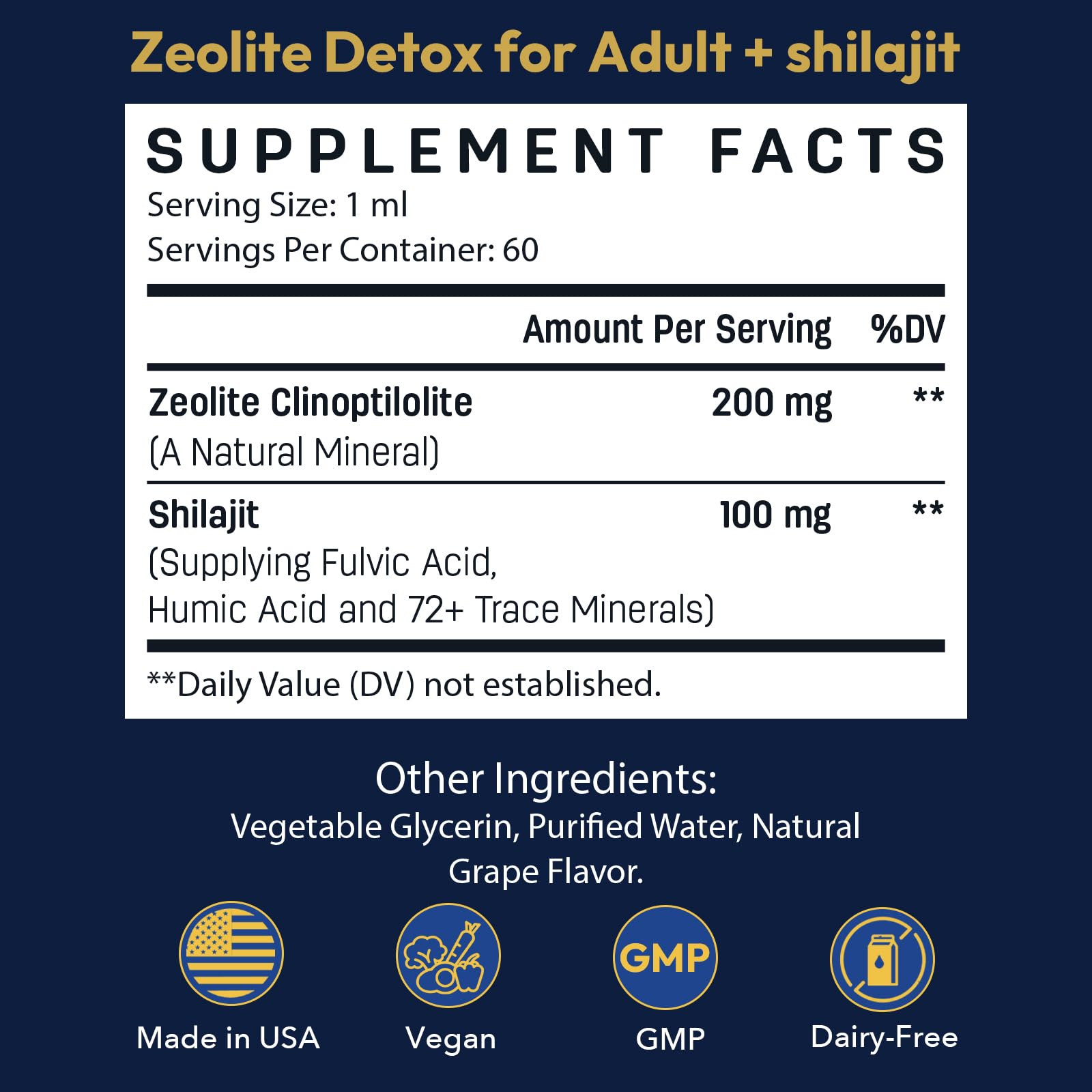 Rhytherolixian Zeolite Detox - Heavy Metal Support

