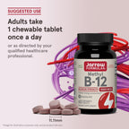 Jarrow Formulas Methyl B-12 5000 mcg Chewable Vitamin B12

