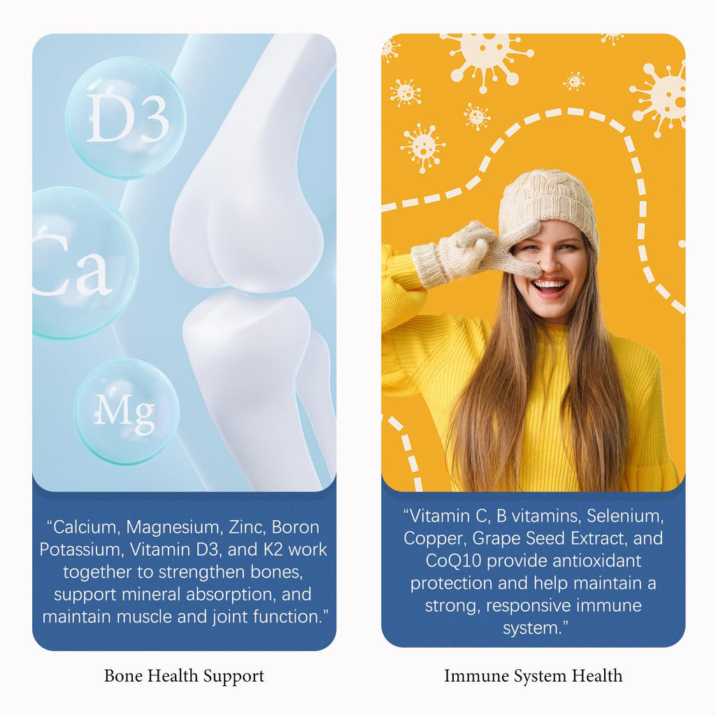 OASISFORCE Calcium Gummies for Bone Support

