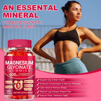 Magnesium Glycinate Gummies 600mg | Sugar Free for Adults

