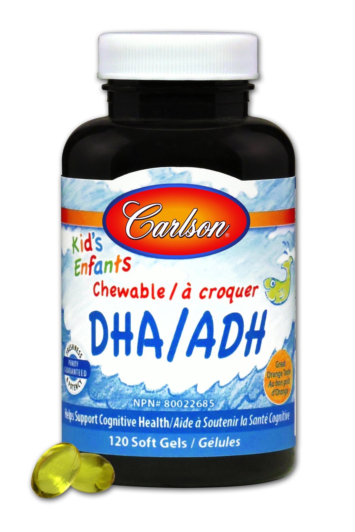 Carlson Maximum Omega 2000 Omega-3 Fish Oil Softgels