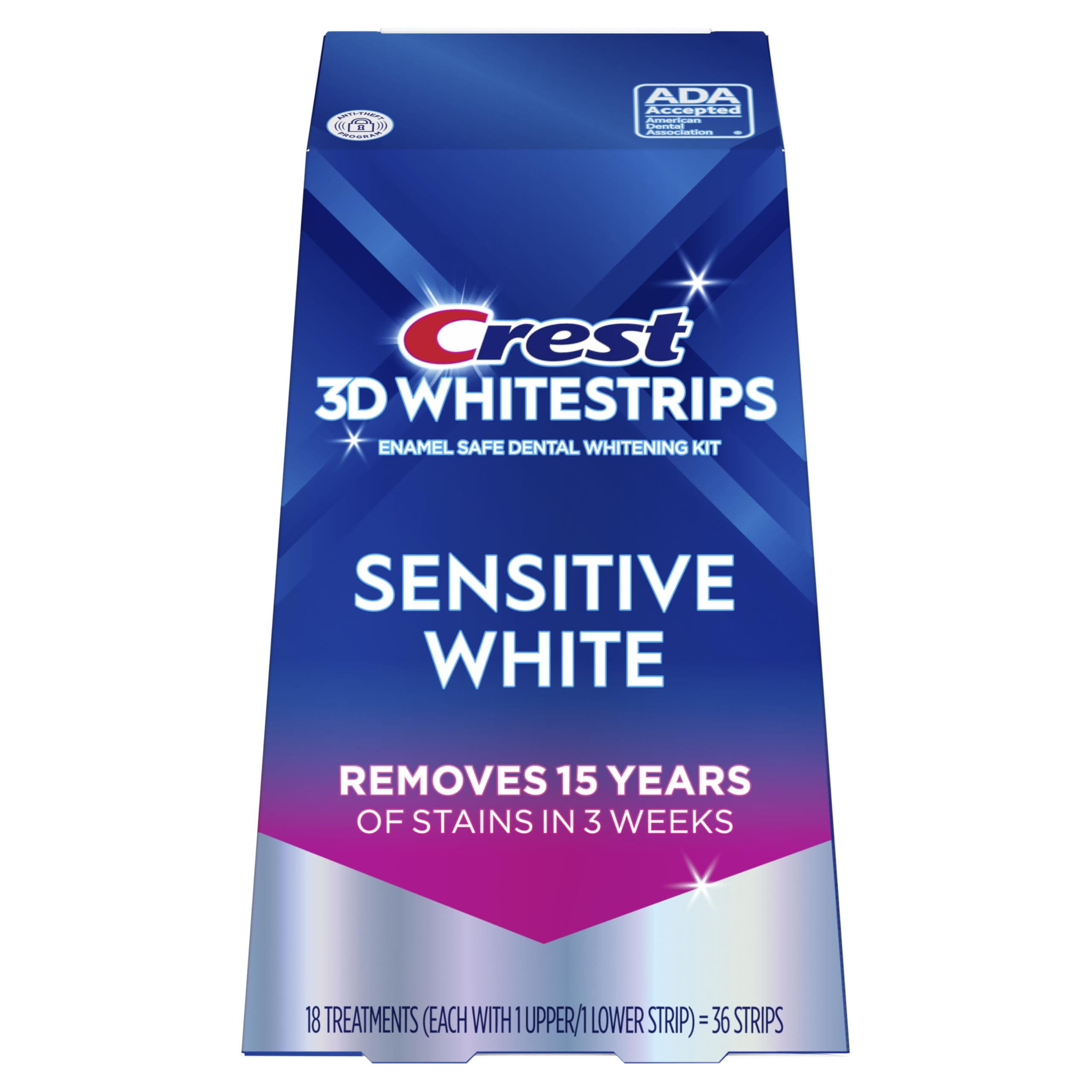 Crest 3D Whitestrips Sensitive Teeth Whitening Kit

