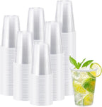 Lamosi BPA-Free Clear Plastic Cups - Disposable Party Cups


