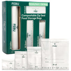 FEBU Compostable Food Storage Bags | PFAS & BPA Free

