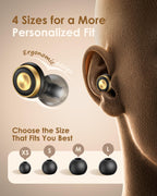 ZovGemy Reusable Silicone Ear Plugs - Focus & Travel

