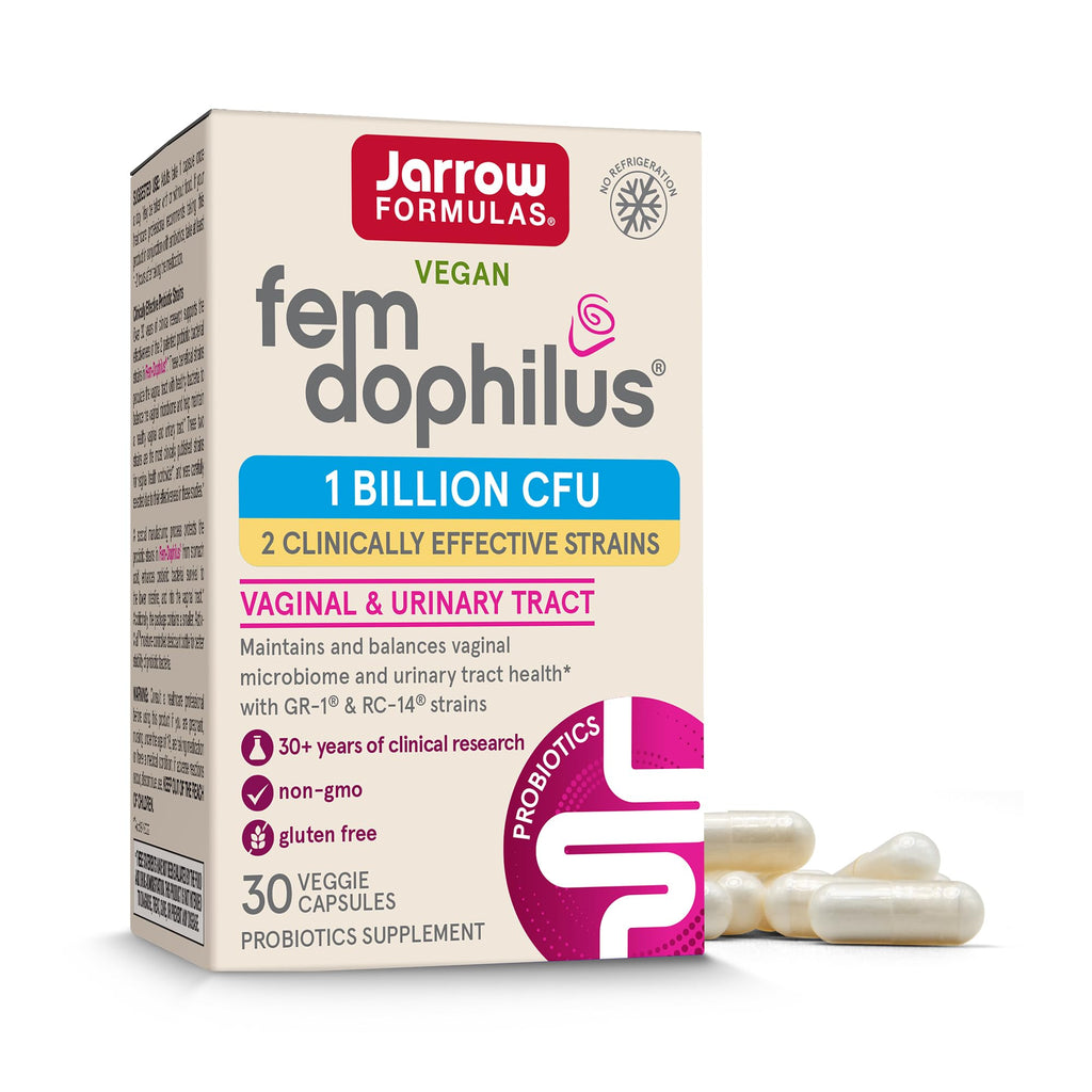 Jarrow Formulas Fem-Dophilus Vaginal Probiotics for Women