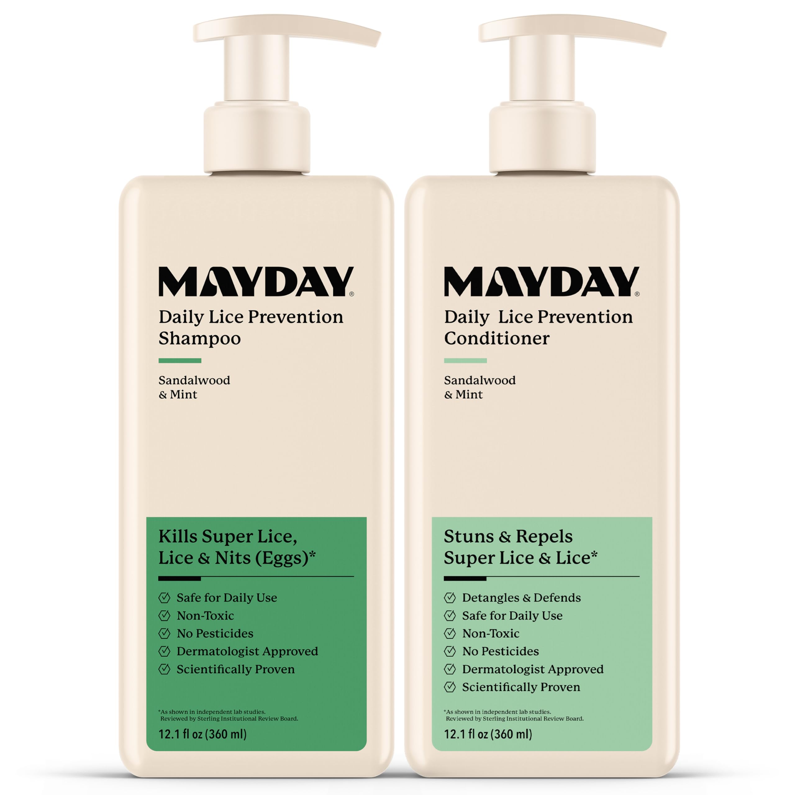 MAYDAY Lice Prevention Duo – Shampoo & Conditioner

