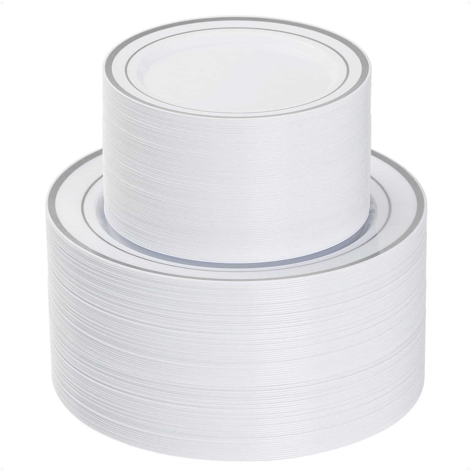 Goodluck Heavy-Duty Disposable Plastic Plates