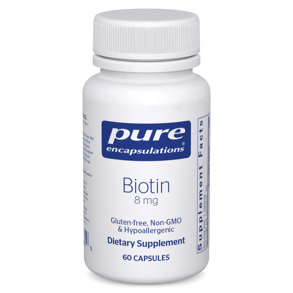 Pure Encapsulations Biotin Supplement for Hair Skin Nails