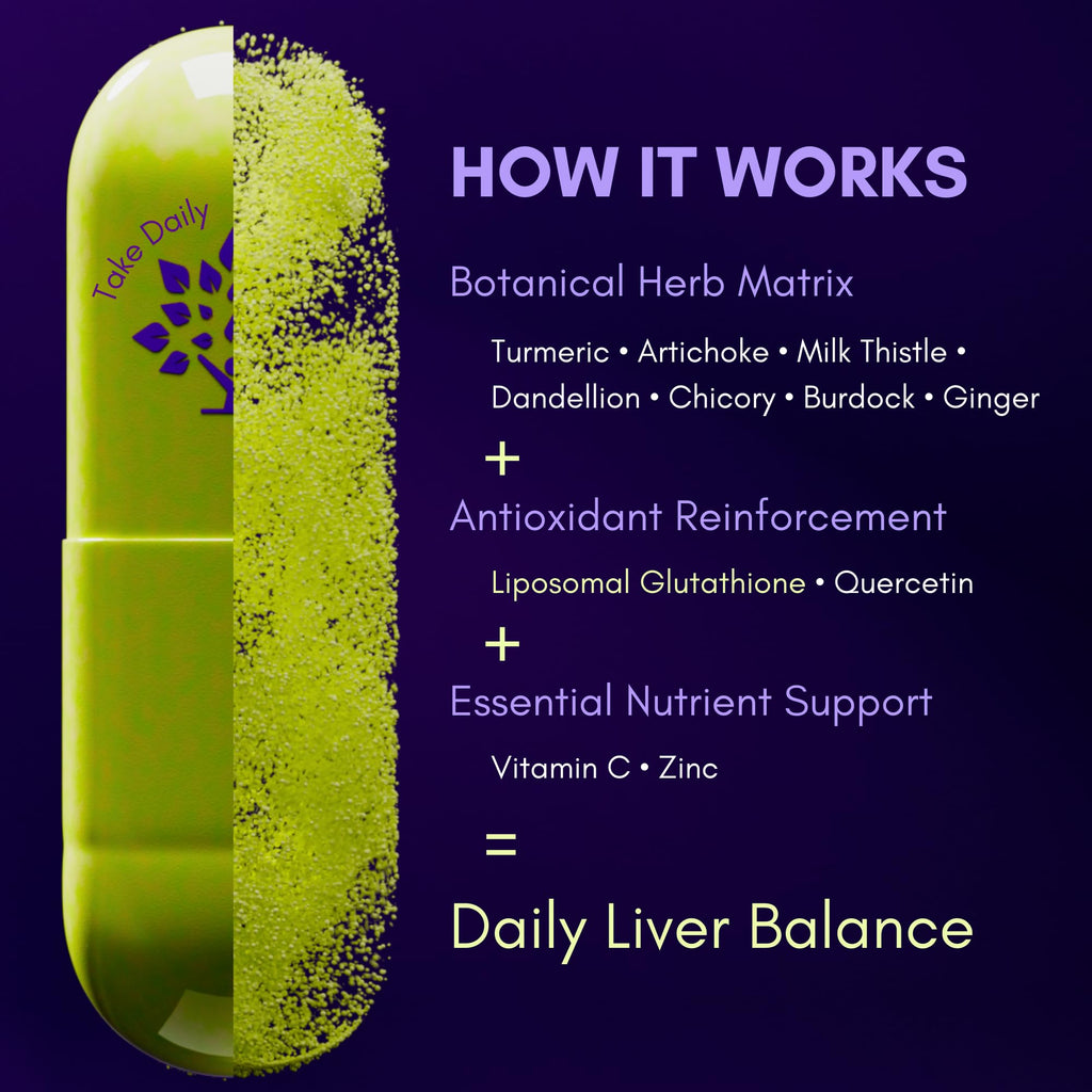 Purple Tree Liver Support Daily Plant-Based

