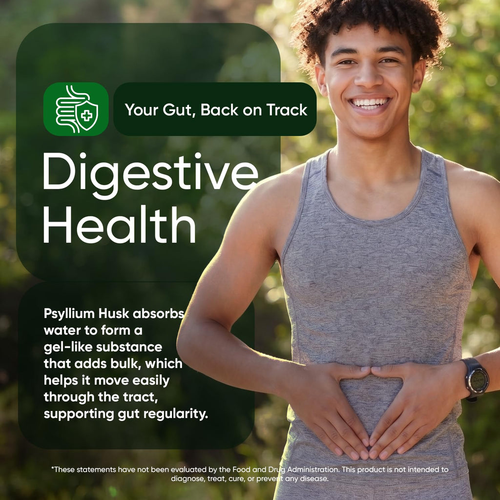 WeightWorld Psyllium Husk Capsules for Digestive Fiber

